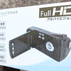 【新品】乾電池式FULLＨＤデジタルビデオカメラの画像