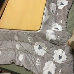 ニトリで購入：コタツ机とコタツ布団のセット