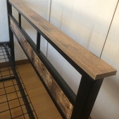 ニトリ　シングルベッド　フレームの画像