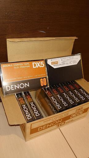 未開封 DENON DX5  カセットテープ 10本パック