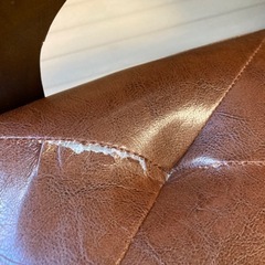 1人掛けソファ　レトロ風の画像