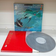 LP 名画太平洋戦争 ステレオレコード版 全4巻 戦争画 1～4巻 1.2.3.4 集英社 Columbia 軍歌 まとめてセット 札幌市 清田区 平岡の画像