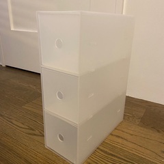 無印良品ポリプロピレン小物収納ボックス3段