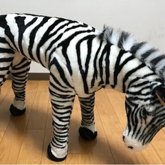 リアル アニマル  大型  シマウマ ぬいぐるみ