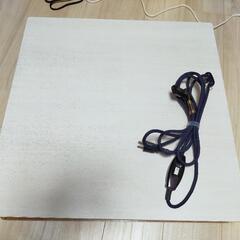 電気こたつテーブル(天板リバーシブル✗折り畳み)