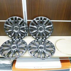 未使用 viz ホイールカバー 14インチ T17 4枚 VIZ-WJ5063DG14-57 ダークガンメタ フリード モビリオ ライフ等に 箱付き 苫小牧西店の画像