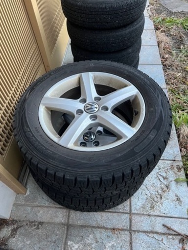 【値下げしました！】☆VW フォルクスワーゲン☆純正☆16インチ☆PCD112 6.5J +42☆ダンロップ ウィンターマックス WM01☆215/60R16☆パサート ザ・ビートル☆