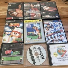 プレステ2とソフト17本の画像