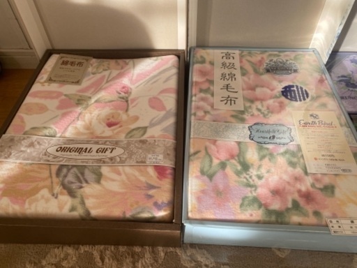 綿毛布（薄手）\u0026今治タオル他　　☆未使用☆