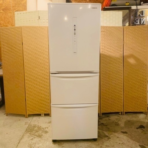 【売約済み】　高年式　パナソニック Panasonic NR-C341CL-W 冷蔵庫 335L 左開き 鋼板ドア ピュアホワイト　ファミリーサイズ　大容量　3ドア　2020年製 NR-C341CL 検　NR-C341C