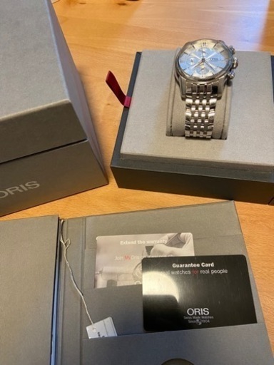 オリス ORIS アートリエ クロノグラフ　腕時計