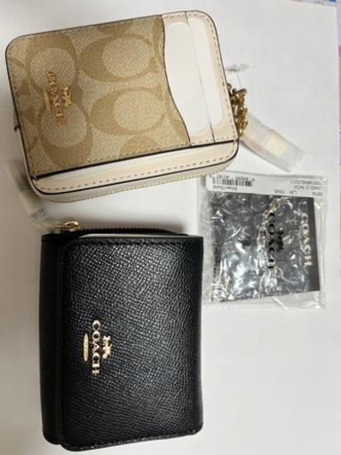 【未使用品】coach3点●財布●ケース●ネックレス