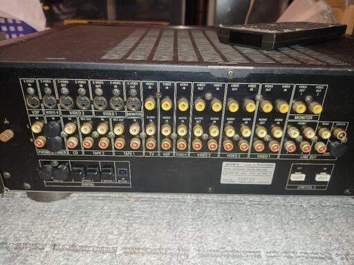 SONY TA-E1000ESD 要修理 (かみたに) 中川原のオーディオ《AV