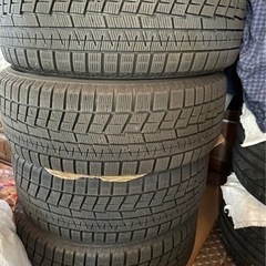 215/50R17  86 BRZ プリウス ５穴 100 スタッドレス 冬 の画像