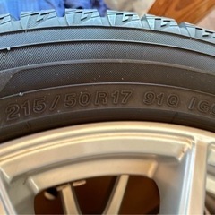 215/50R17  86 BRZ プリウス ５穴 100 スタッドレス 冬 の画像