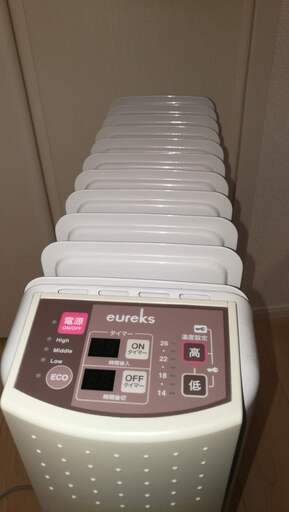 ユーレックス　オイルヒーター　使用頻度少