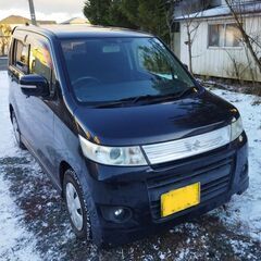 [完売御礼]値下げ・再出品ワゴンRスティングレー黒　走りのターボ車！
