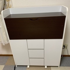 学習机　折りたたみデスクの画像