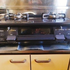 【ご自身で運べる方限定】0円2016年製ガスコンロの画像