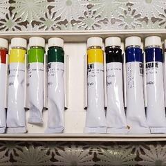 ホルベイン　油絵の具　使いかけ