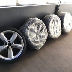 中古スタッドレスタイヤ245/40R18＋アウディA5純正ホイール