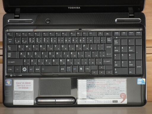 【SSD256GB搭載WIN11Home 東芝Satellite T350/56BB Core-i5/ﾒﾓﾘ4GB/Office365