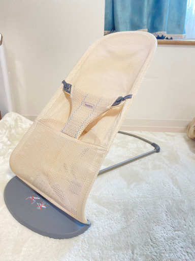 【最新・上位機種】ベビービョルン バウンサー Bliss Air 3Dジャージー パーリーピンク