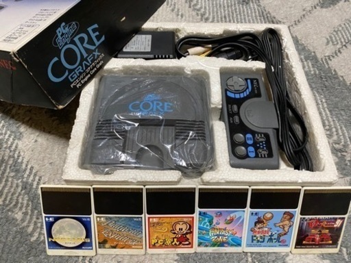 PCエンジン　本体、ソフトのセット