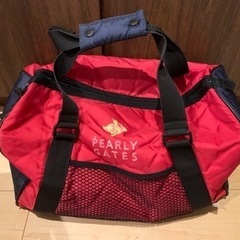 値下げ　パーリーゲイツ　ボストンバッグ　江東区亀戸引取限定