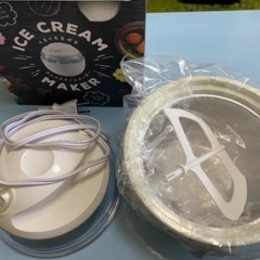 新品！アイスクリームメーカー