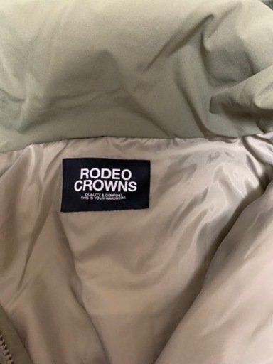 RODEO CROWNSダウンジャケット　メンズＬサイズ