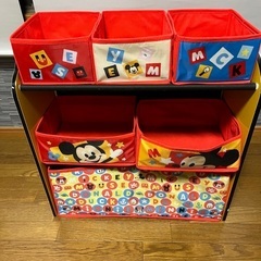 ミッキー子供棚