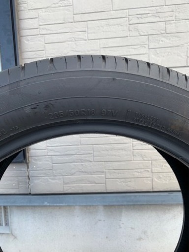 235/50R18 タイヤのみ 4本セット
