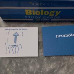 英語の単語帳（生物学）の画像