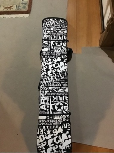 スノボ板 150cm FTC UNIONバイン、カバー付き