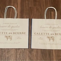 GALETTE au BEURRE（ガレット オ ブール） ショップ袋 ショッパーの画像