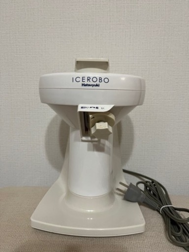 アイスロボ　初雪　家庭用かき氷機
