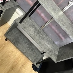 テーブル2台 インテリアラック2台まとめ買いは安くします