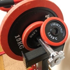 ベンチプレス100kg チンニングセットの画像