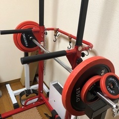 ベンチプレス100kg チンニングセットの画像