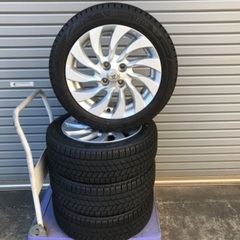 No.35スタッドレス175/55/15 4H PCD100 ア...