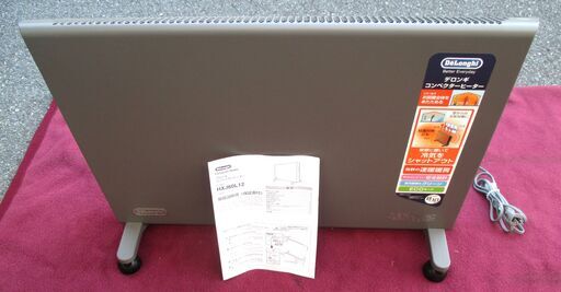 ☆デロンギ DeLonghi HXJ60L12 コンベクターヒーター◆窓からのコールドドラフトを防ぐスリム\u0026ワイドデザイン