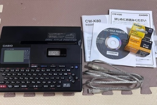 ★早い者勝ち!CD タイトルプリンター　カシオ