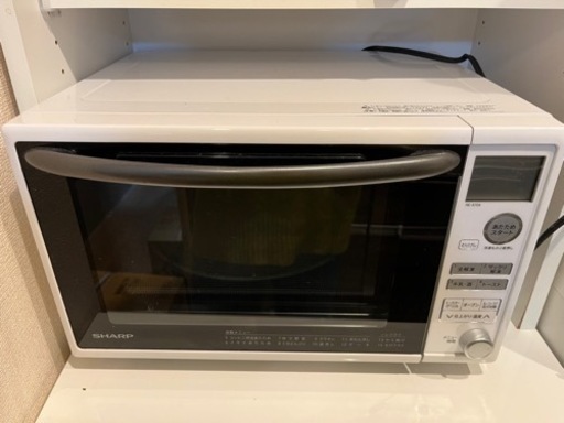 シャープ電子レンジ譲ります