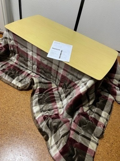 【ニトリ】家具調こたつ〈タナコタ〉