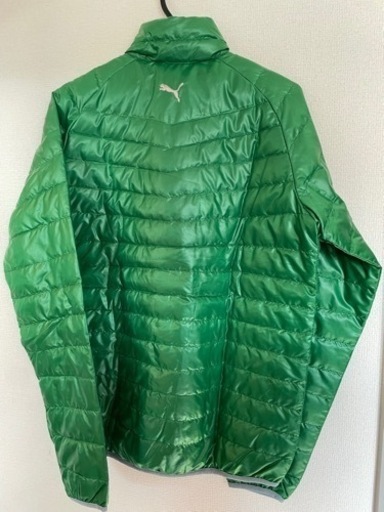 men'sダウン（PUMAプーマ） Lサイズ（グリーン）【値下げ交渉可】