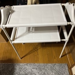 洗濯機の上に設置する棚