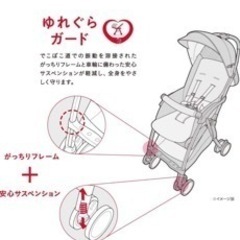 Aprica(アップリカ) 軽量B形ベビーカー イージーベルト搭載 マジカルエアープラス AF MagicalAir Plus AF スポーティーグレーデニム(GRの画像