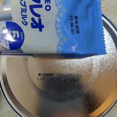 【未開封】フォローアップミルク缶＋スティック5本の画像