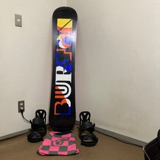 バートン板149cm + バインディング + ニットボードカバー